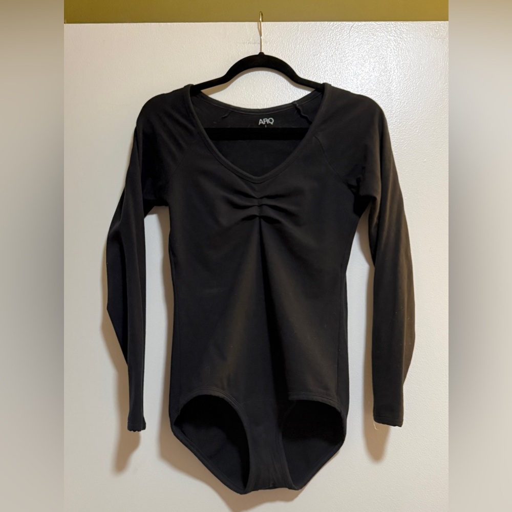 Shop ARQ Paloma Leo black large leotard bodysuit